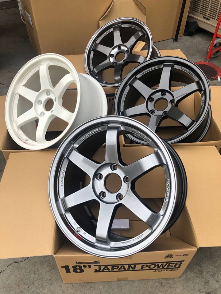 Evasive Motorsports Performance Parts For The Driven Volk Racing Te37sl Wheels Set Of Four 18x9 5 5x1 38 Ctr Spec