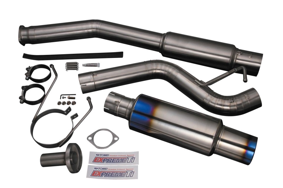 TOMEI EXTREME Ti チタニウムマフラー Evasive Motorsports: Tomei Expreme Ti Titanium Muffler - Nissan