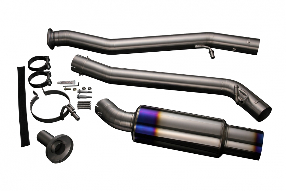 Evasive Motorsports: Tomei Expreme Ti Titanium Muffler - Subaru