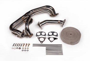 Tomioka Equal Length Exhaust Manifold w/ Up Pipe - Subaru WRX 02-14 / WRX STI 04-19