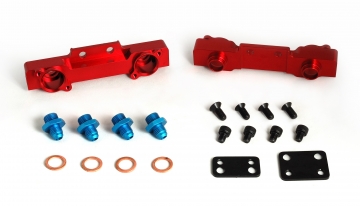 Tomioka Racing Fuel Rail Kit - Subaru GC8 V3-V4 EJ20