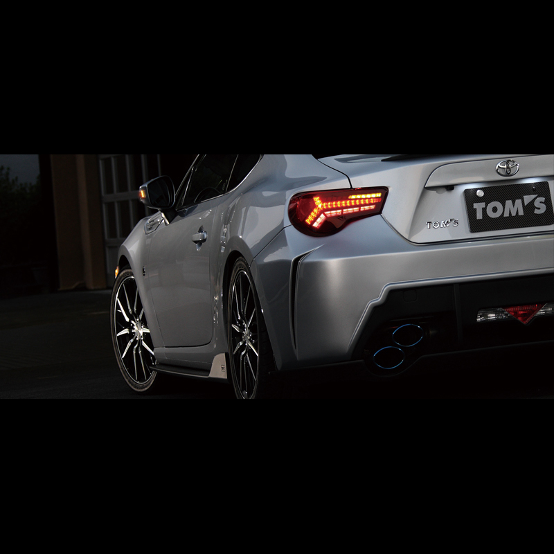 Evasive Motorsports: TOMS Racing Version 2 LED Tail (Red Lens) - Scion FR-S / Toyota 86 / BRZ 13-20