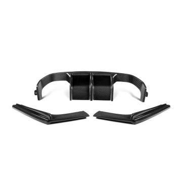 TRE Pre-Preg Carbon Fiber 3 Piece Rear Diffuser Set - BMW M3 F80 15-18 / M4 F82 / F83 15-20