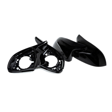 TRE ABS Plastic Wing Mirror Units (Gloss Black 668) - BMW X3 G01 18-24 / X4 G02 / X5 G05 / X6 G06 / X7 G07 2019+