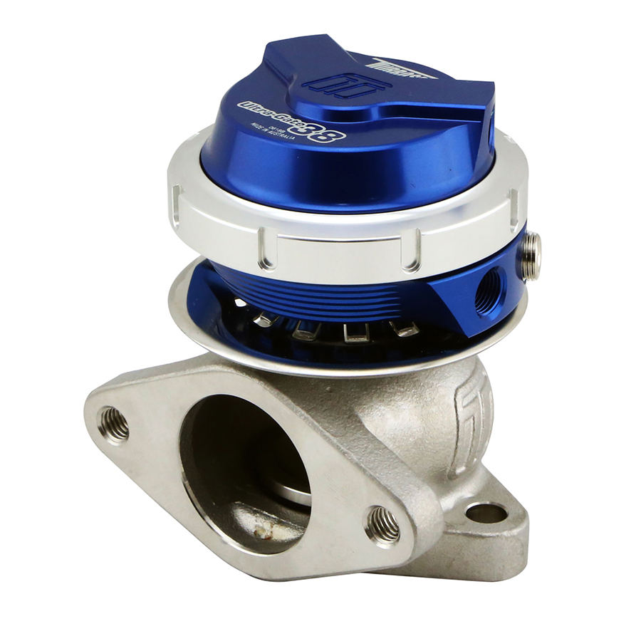 Turbosmart Wastegate Gen-V WG38 Ultra-Gate38 14psi Blue - TS-0551-1011 Turbosmart Wastegate Gen-V WG38 Ultra-Gate38 14psi Blue - TS-0551-1011