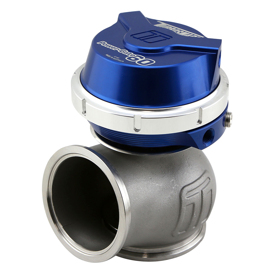 Turbosmart Wastegate Gen-V WG60 Power-Gate60 7psi Blue TS-0555-1001 Turbosmart Wastegate Gen-V WG60 Power-Gate60 7psi Blue TS-0555-1001