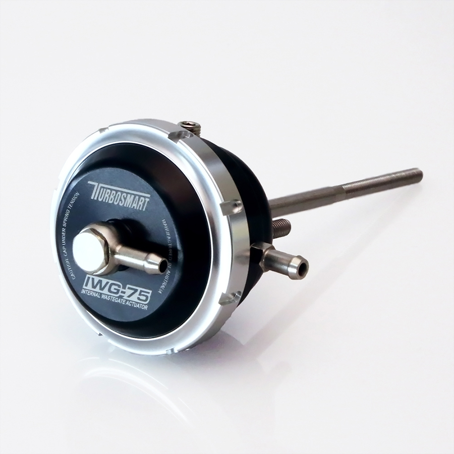 Turbosmart IWG75 15+ Ford Mustang 2.3L 14PSI Black Internal Wastegate Actuator for Turbonetics NXT main image 1
