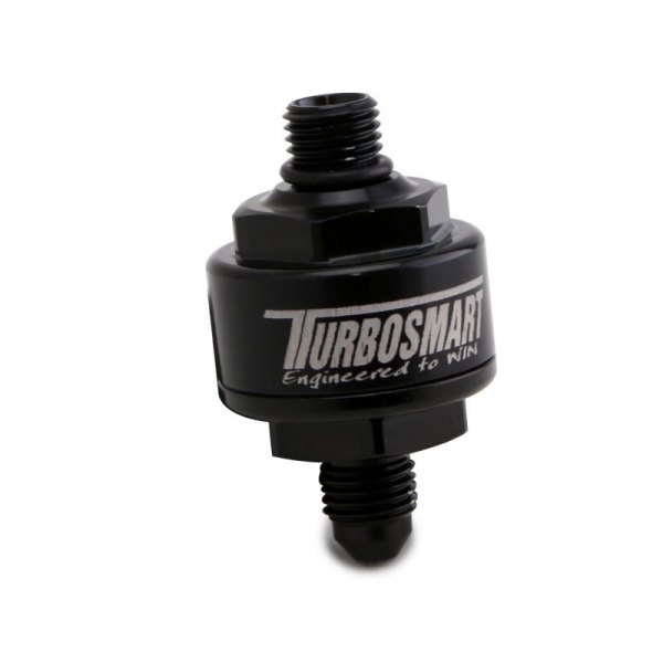 Evasive Motorsports Turbosmart Billet Turbo Oil Feed Filter 44um AN