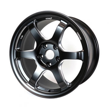 Titan 7 T-D6 LE Wheel - 17x9.5 / Offset +51 / 5x114.3 (Machine Black)