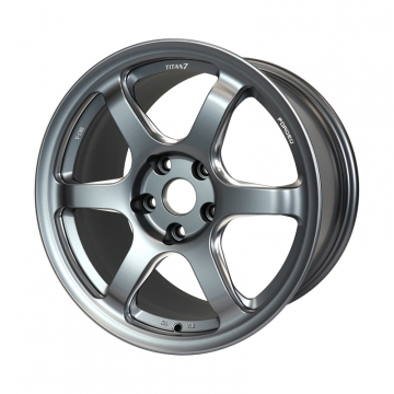 Titan 7 T-D6 LE Wheel - 17x9.5 / Offset +51 / 5x114.3 (Satin Titanium)
