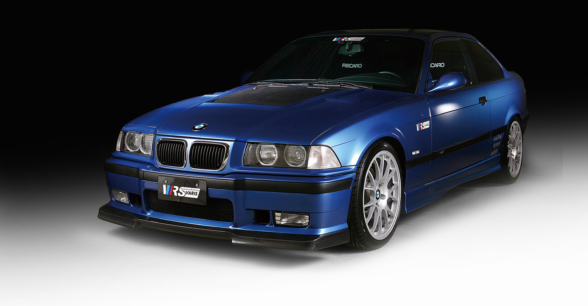 Evasive Motorsports Varis VRS Front Spoiler, half carbon BMW E36 M3