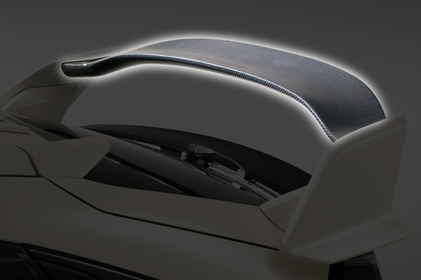 Evasive Motorsports: Varis Arising-I Rear Wing Flap (Carbon