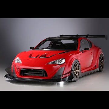 Varis Kamikaze Wide Body Kit (Semi-Carbon, with VSDC Front Diffuser) - Toyota 86 17-20