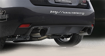 Varis Carbon Heat Shield - Subaru GRB STI 08-14