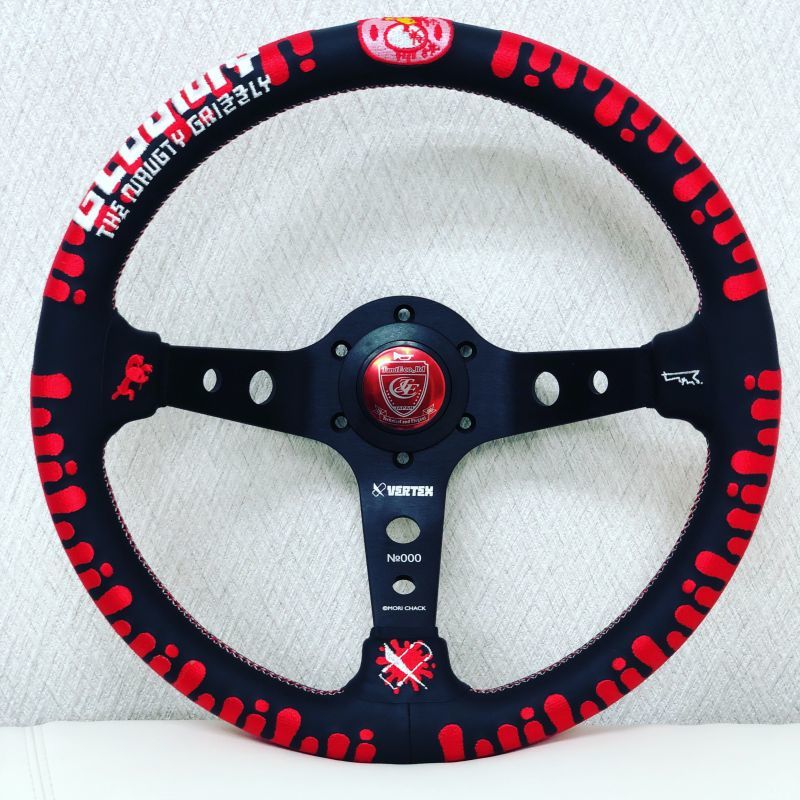 Evasive Motorsports Vertex x Gloomy Limited Edition Steering Wheel 330mm