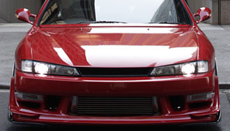 Evasive Motorsports Vertex Front Bumper Nissan Lang 97 98 240sx S14 Kouki