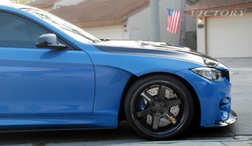 Victory Function Front Wide Fenders (+12mm) - BMW M4 (F82) 2015+ (FRP)