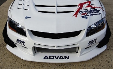 Voltex Front Bumper Street - Mitsubishi EVO VIII / IX 03-07