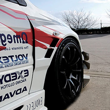 Voltex Front Wide Fenders - Mitsubishi EVO VII / VIII / IX