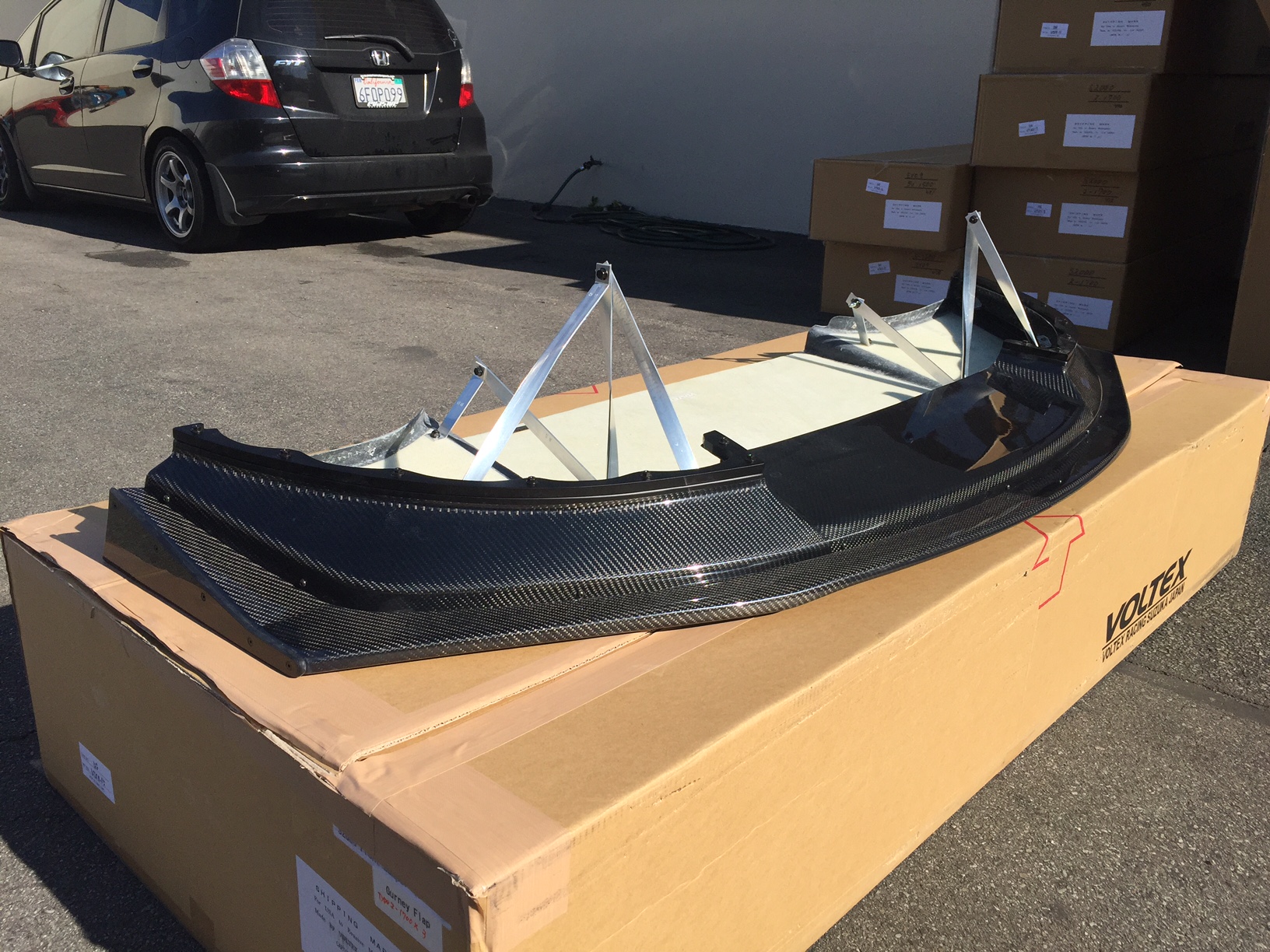 Evasive Motorsports Voltex Race Splitter Conversion Honda S2000 (Full Carbon)