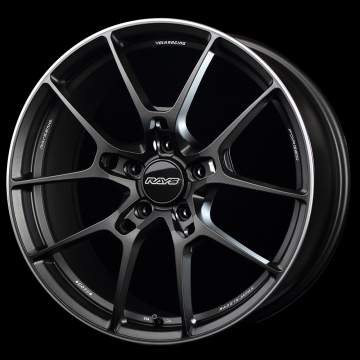 Volk Racing G025 Wheel (Face-1) - 18x7.5 / Offset +48 / 5x100 (Matte Gunblack / Rim Edge DC)