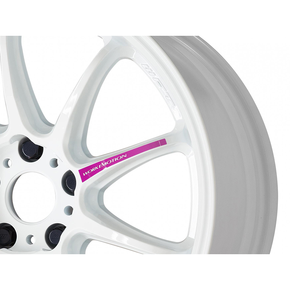 Evasive Motorsports Work Emotion 1719" ZR10 Spoke Decal (Purple)