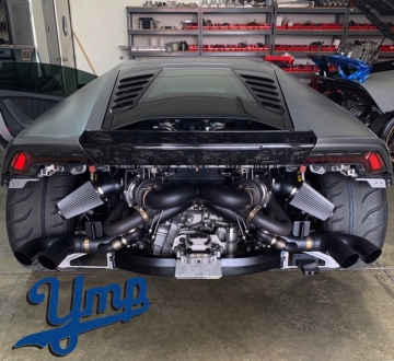YMP Rear Deck Lid Spoiler (Carbon Fiber) - Lamborghini Huracan 2014+