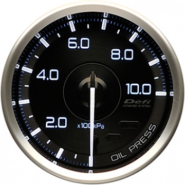 Defi Advance A1 Oil Pressure Gauge (60mm)