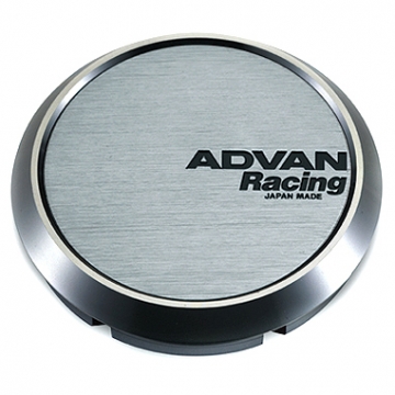 Advan Center Cap - Flat Cap (Hyper Black) - 63mm