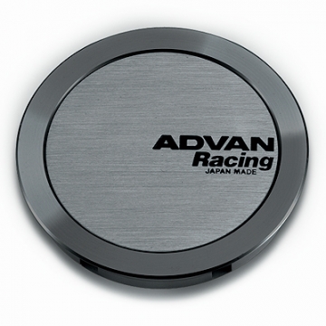 Advan Center Cap - Full Flat Cap (Hyper Black) - 73mm