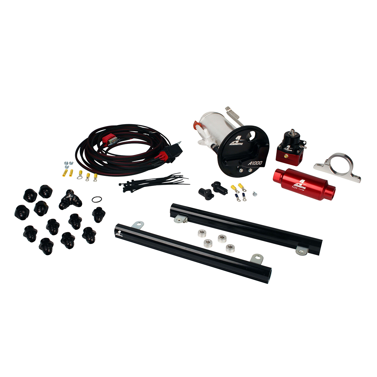 Evasive Motorsports Aeromotive Fuel Pump Kit A1000, 14141 Rails