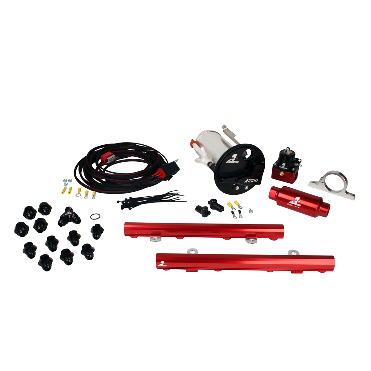 Evasive Motorsports Aeromotive Fuel Pump Kit A1000, 14130 Rails