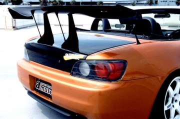 Amuse Dry Carbon GT Wing - Honda S2000 00-09