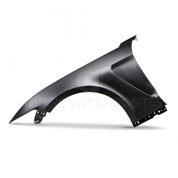 Anderson Composites GT350 Style Fenders Vented (0.4 in Wider) (FRP) - Ford Mustang 2015-2017