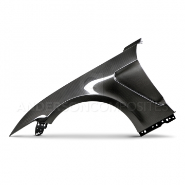 Anderson Composites GT350 Style Fenders Vented (0.4 in Wider) - Ford Mustang 2015-2017
