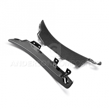 Anderson Composites Rear Splash Guards - Ford Shelby GT350 2015-2018