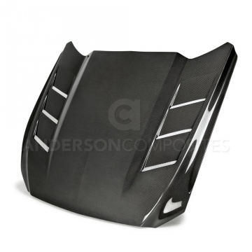 Anderson Composites Heat Extractor Double Sided Hood - Ford Mustang 2015-2017