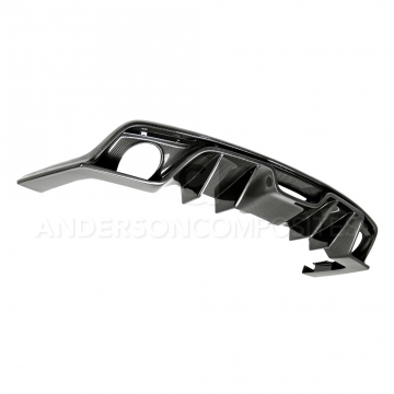 Anderson Composites Type-AR Rear Diffuser - Ford Mustang 2015-2017