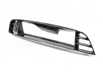 Anderson Composites Type-13/14 Front Upper Grille w/Location For Cobra Emblem - Ford Shelby GT500 2013-2014, Mustang GT/V6 2010-2014
