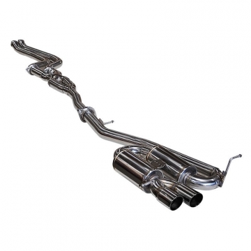 ARK Performance DT-S Exhaust System (Polished) - BMW 135i Coupe 10-13