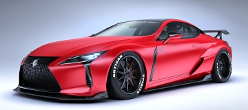 Artisan Spirits Black Label GT Full Kit without Wing (CFRP) - Lexus LC500 2017-