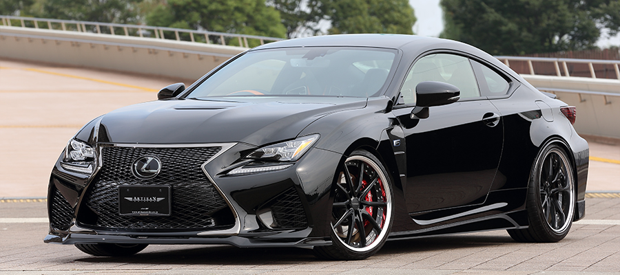 Evasive Motorsports: Artisan Spirits Black Label Front Lip Spoiler (CFRP) - Lexus  RC-F USC10 14-18