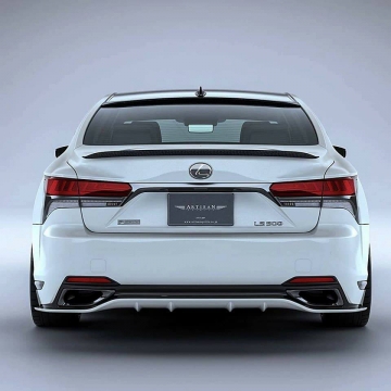 Artisan Spirits Black Label Rear Diffuser (FRP) - Lexus LS 500/500h 17-20