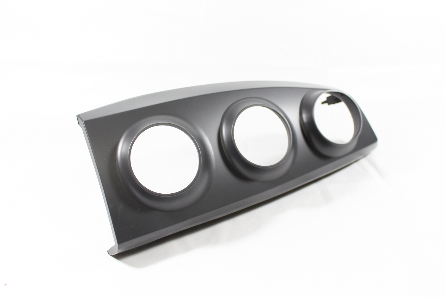 GlowShift Triple 60mm Gauge Pod For 2002-2007 Subaru Impreza WRX & STi - Black Fiberglass