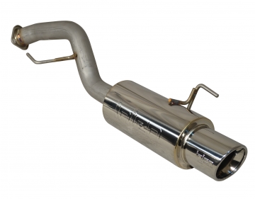 Injen Axle Back Exhaust System - Mitsubishi Lancer 12-13