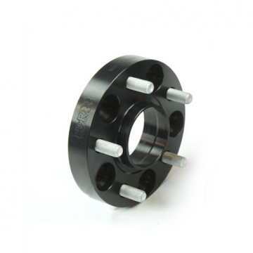 H&R DRM Wheel Spacers (Black) - 20mm / 5x114.3 / 14x1.5 / Bore: 64 - Tesla Model 3 RWD/AWD 17-23