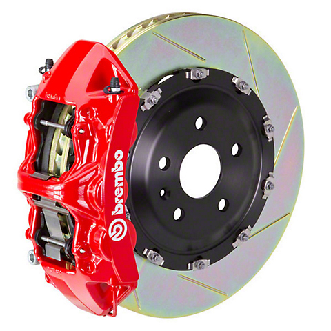 Brembo GT 355x32 2-Piece Slotted 6 Piston Big Front Brake Kit (987 Cay