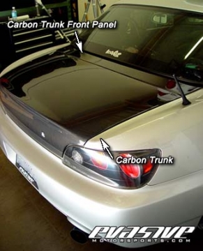 Chargespeed Carbon Trunk Front Panel - Honda S2000 00-09