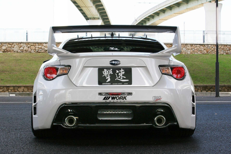 Evasive Motorsports Chargespeed Rear Bumper (FRP) Scion FRS / Toyota 86 / Subaru BRZ 1320