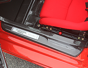 Chargespeed Carbon Door Sills - Honda S2000
